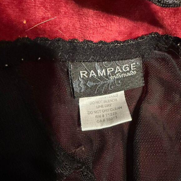 Y2K Rampage baby doll Leapord print top - Picture 6 of 7